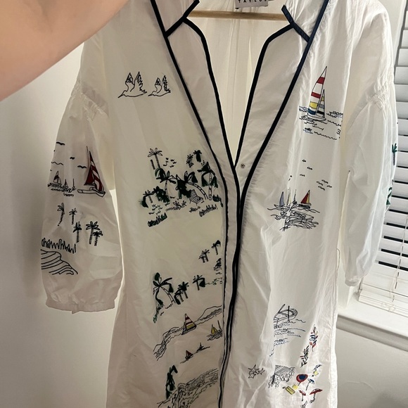 Tanya Taylor Briana Palm Embroidered
Dress size 8 great clean condition - Picture 2 of 6